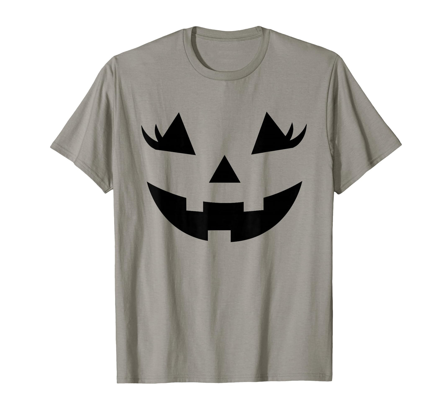 Jack O Lantern Face Girls Women Pumpkin Halloween Costume T-Shirt
