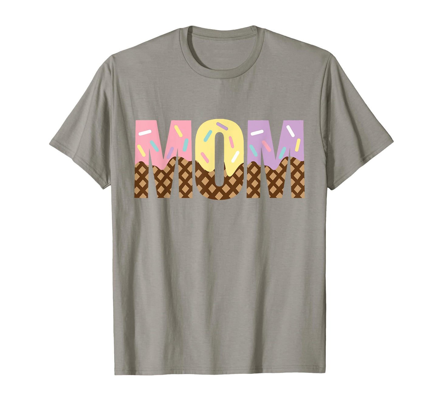 Mom Of The Sweet One Ice Cream 1st First Family Mother's Day Men Women T-Shirt