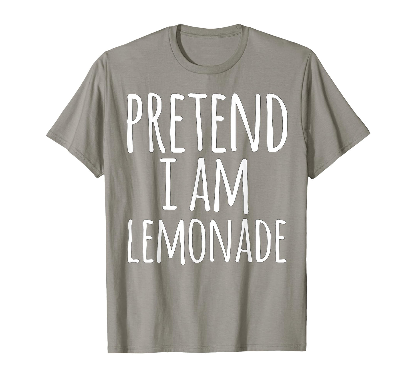 Funny Easy Lazy Halloween PRETEND I'M A LEMONADE Costume T-Shirt