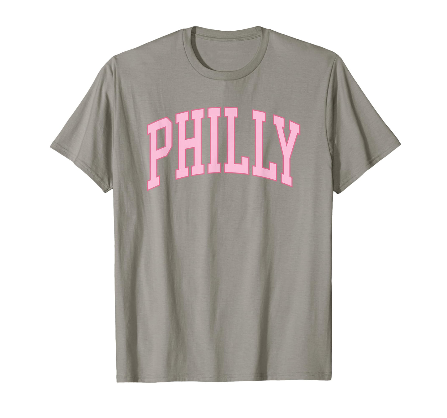 Philly Pink Retro Preppy throwback Philadelphia girls womens T-Shirt