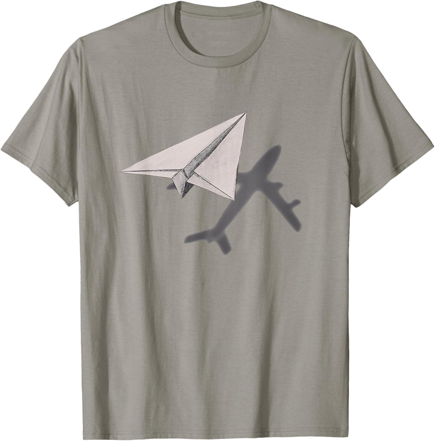 Funny Pilot paper Airplane Tshirt for CO-pilots BOYS PARTY T-Shirt