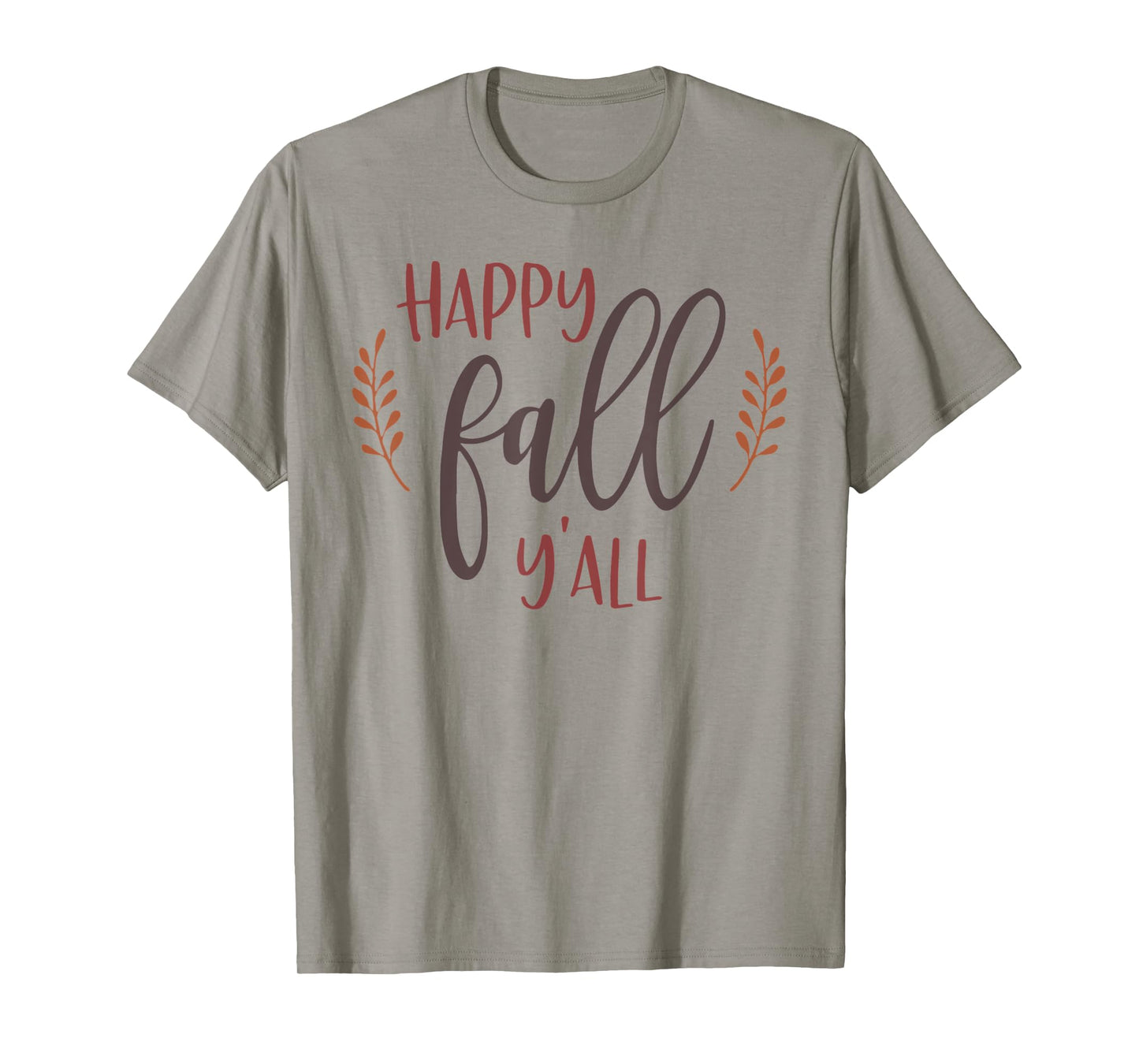 Happy Fall Y'all Autumn Leaf Season Lover T-Shirt