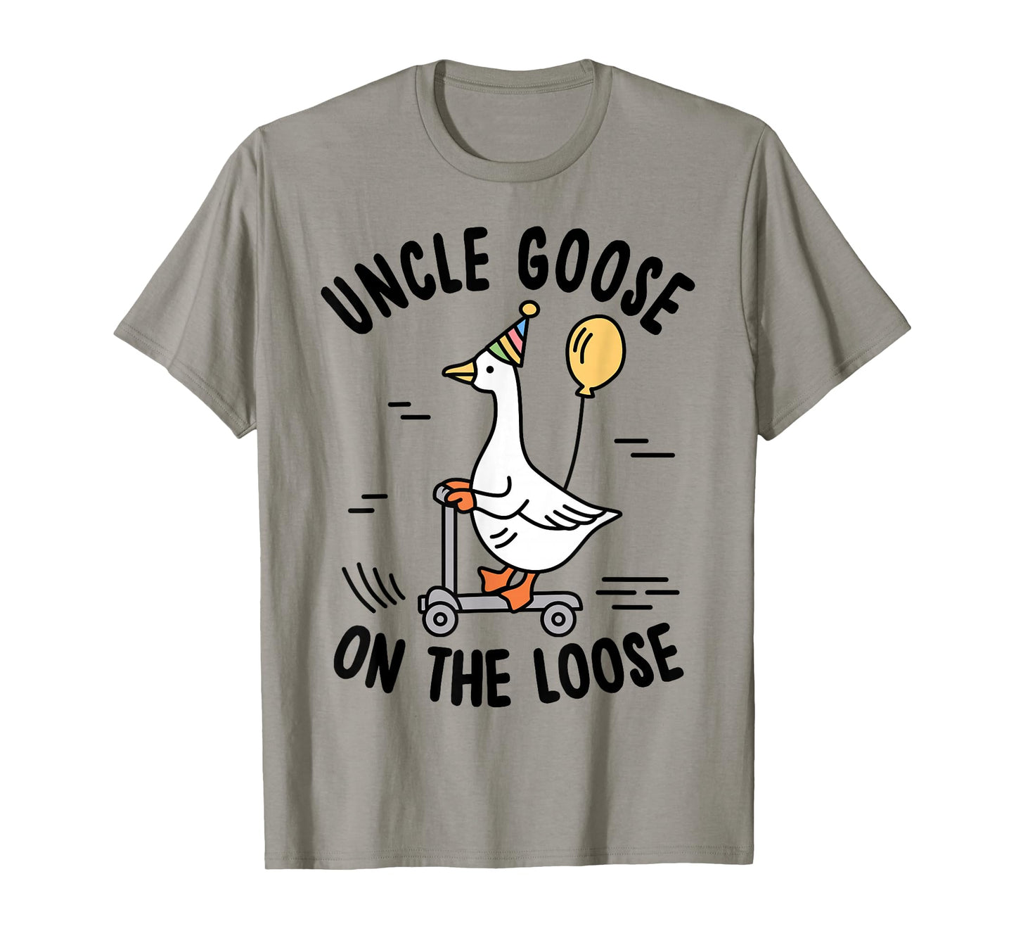 Uncle Goose On The Loose Funny Birthday Matching Family T-Shirt