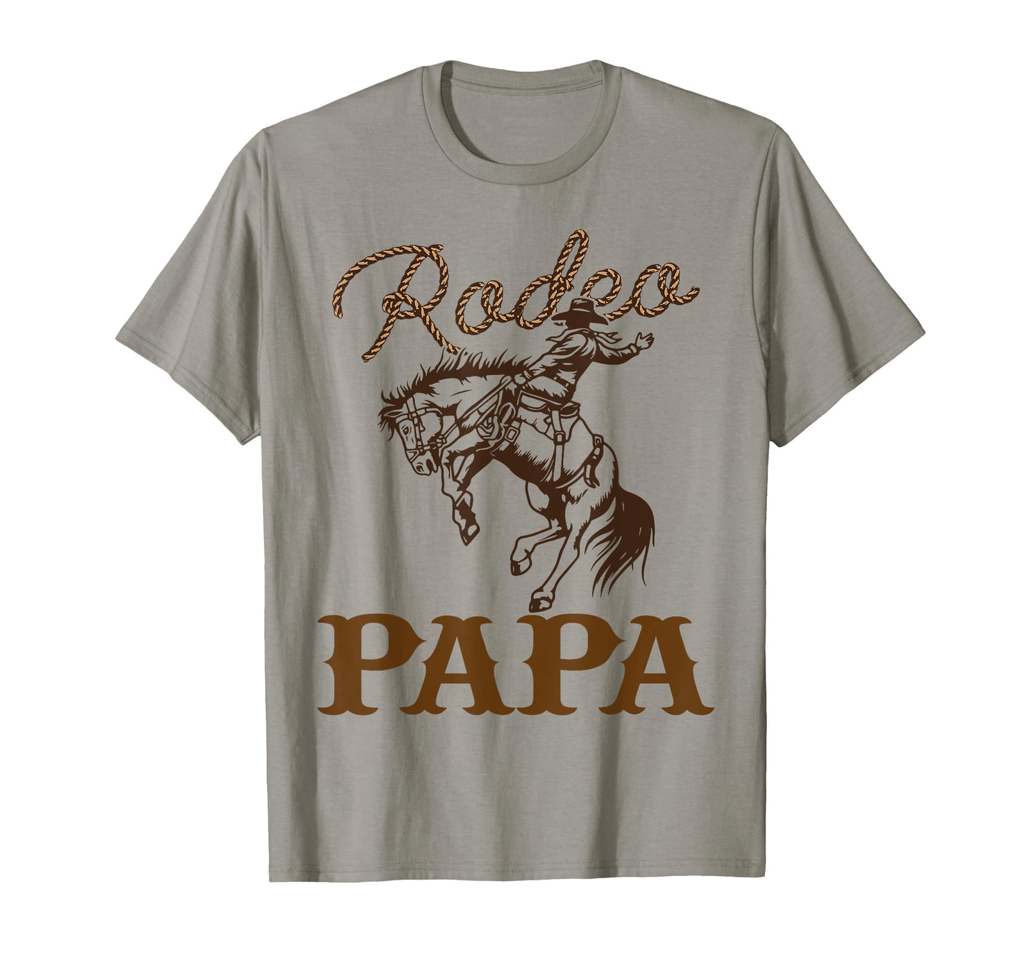 Papa Birthday Cowboy Cowgirl Western Rodeo Dad Bday Party T-Shirt