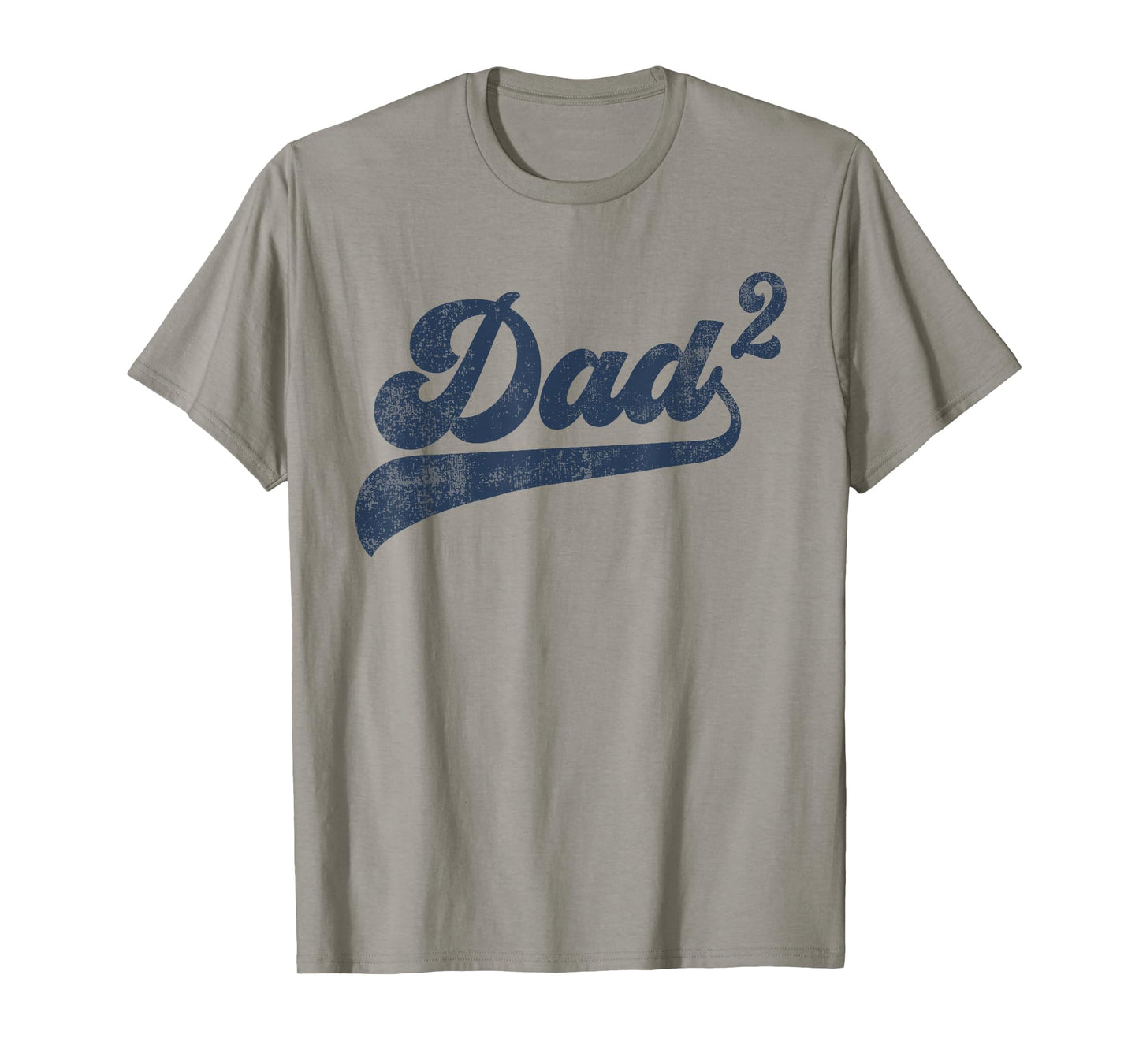 Dad2 Dad Squared Gifts Father Of Two Daddy 2 Second Time Dad T-Shirt