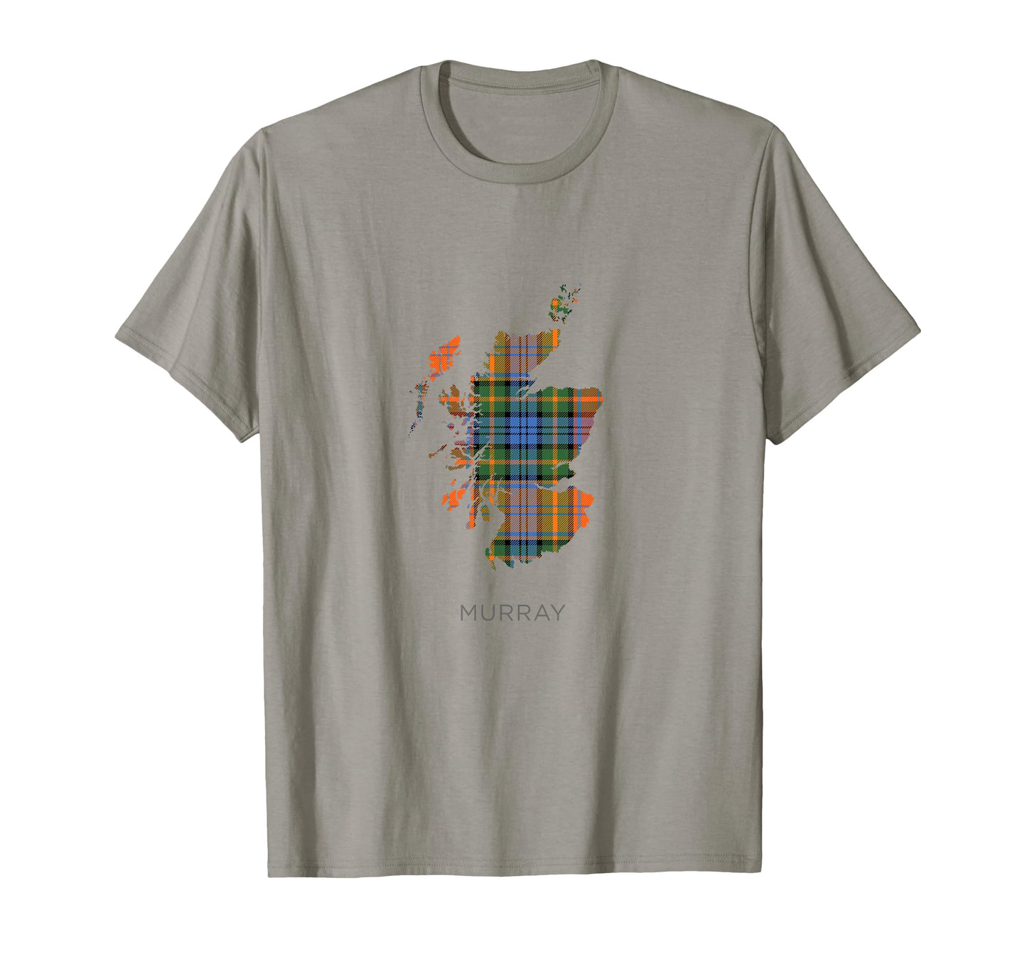 Clan Murray Tartan, Scotland Map, Murray Family T-Shirt