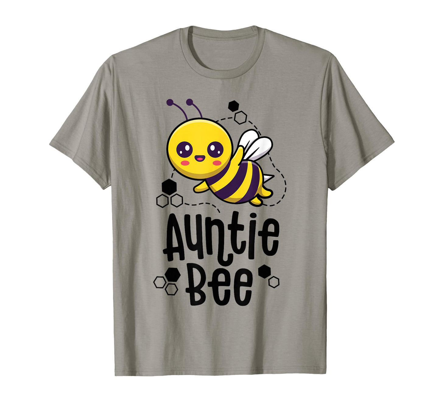 Family Bee Shirts Auntie Aunt Birthday First Bee Day Outfit T-Shirt