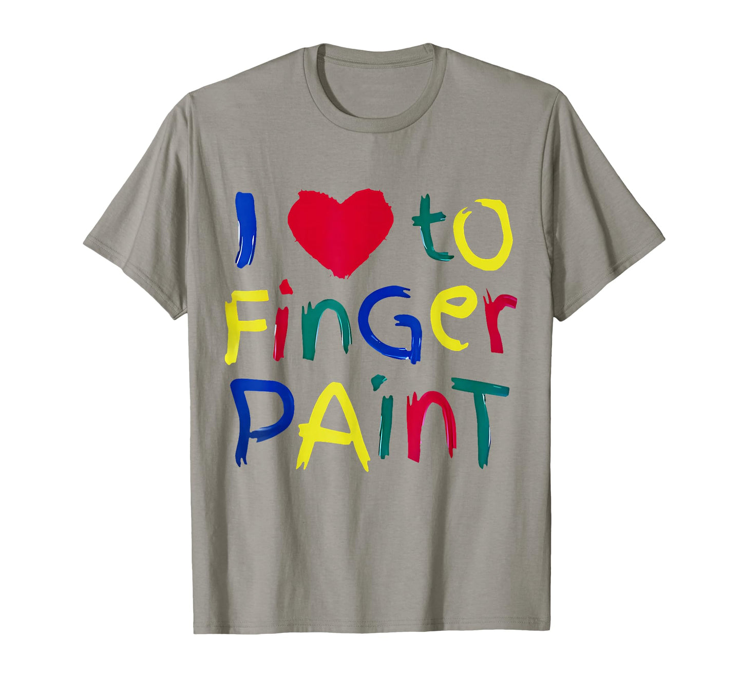 I Heart Love To Finger Paint I'm Paint Cute Couple T-Shirt