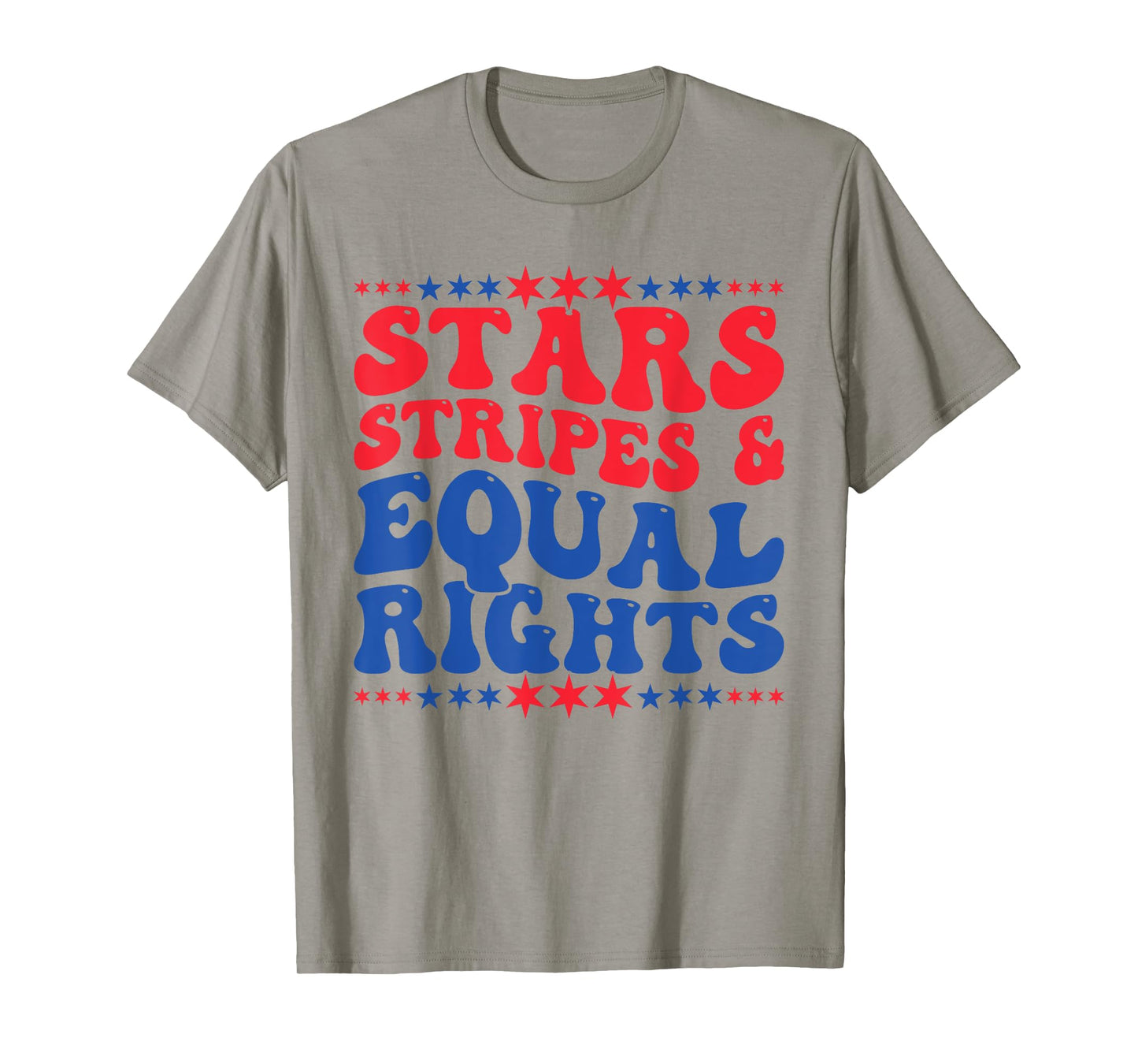 Stars Stripes And Equal Rights Women's Rights 4th Of July T-Shirt