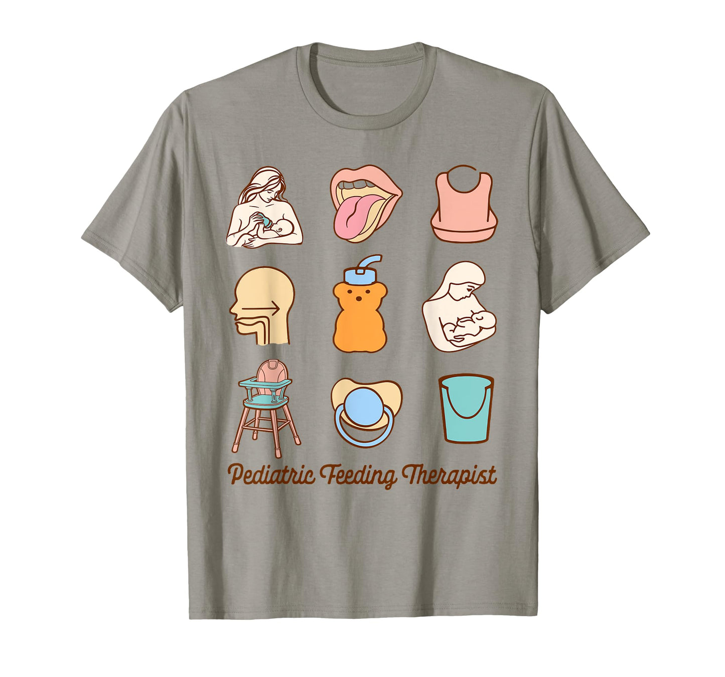 Pediatric Feeding Therapy OT SLP Pediatric Feeding Therapist T-Shirt