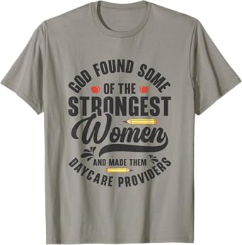 Funny Daycare Provider Children Education Childcare Teacher T-Shirt for Men Women