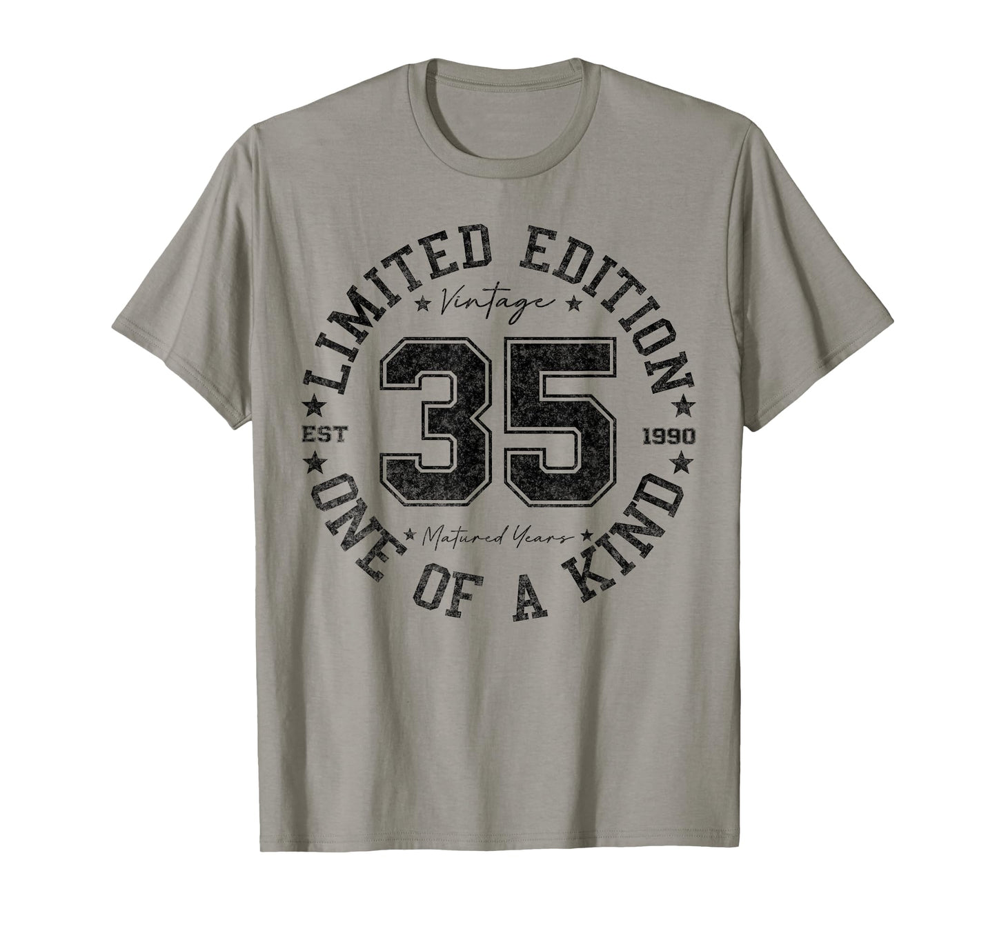 35 Year Old Gifts Vintage 1990 Limited Edition 35th Birthday T-Shirt