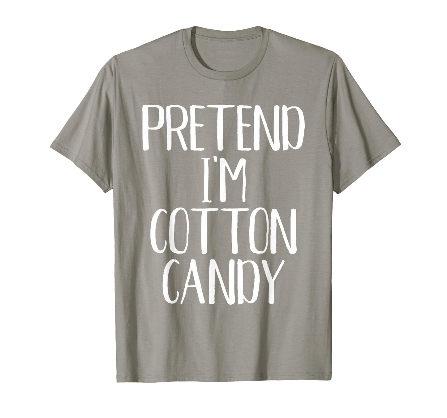 Pretend I'm Cotton Candy Costume Family Idea Halloween Party T-Shirt