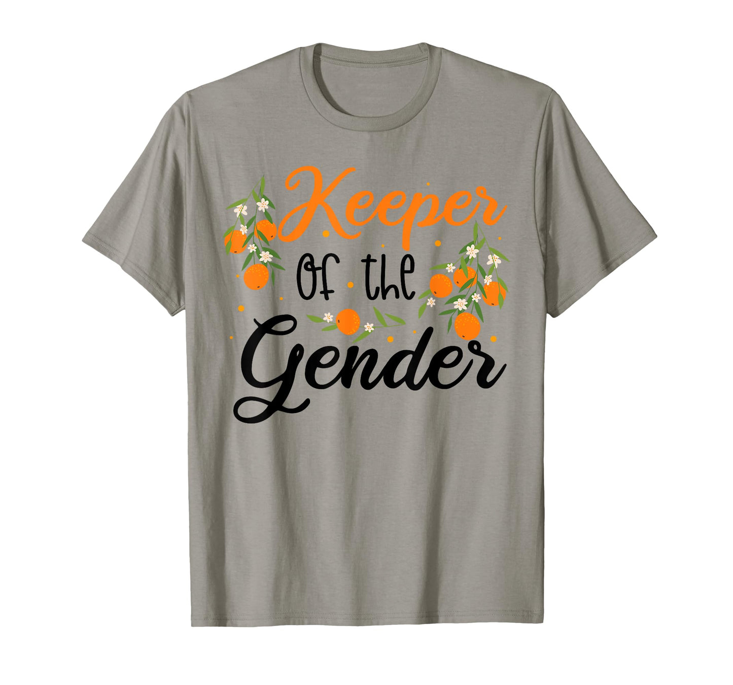 Keeper Of The Gender Boy Or Girl Little Cutie Gender Reveal T-Shirt