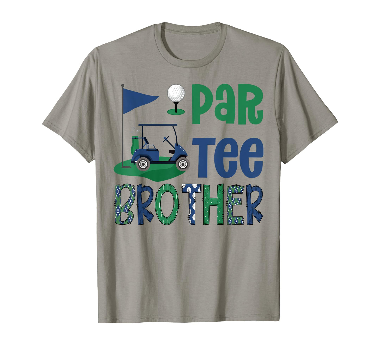 Par-Tee Brother Golf Lover Birthday Party Family Matching T-Shirt