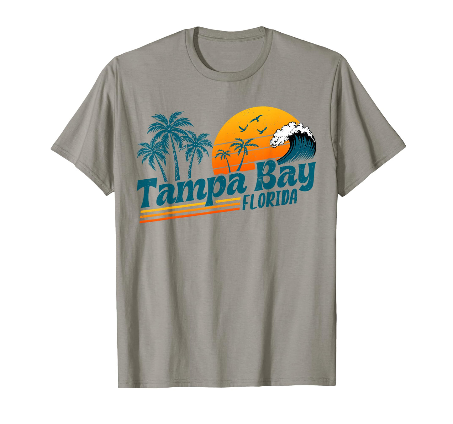 Vintage Tampa Bay Florida Beach Summer Vacation Spring Break T-Shirt