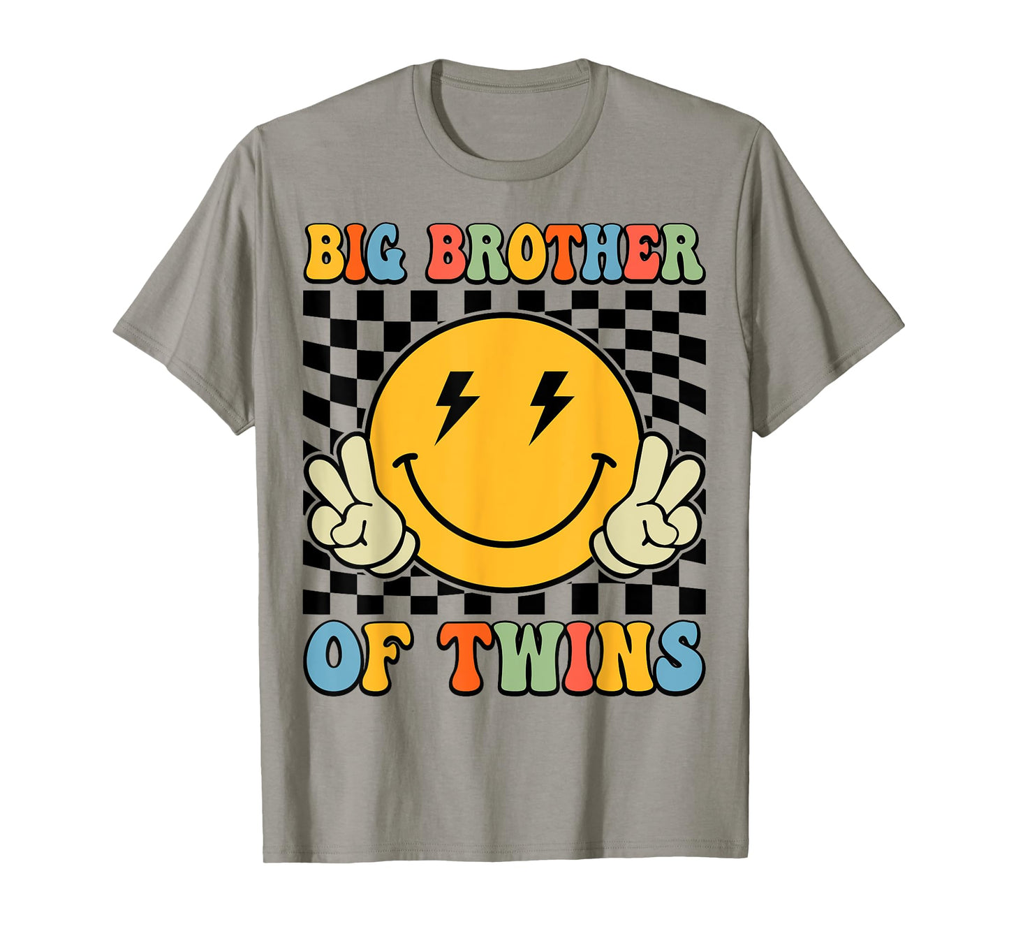 Big Brother Of Twins Older Brother of Twin Announcement T-Shirt