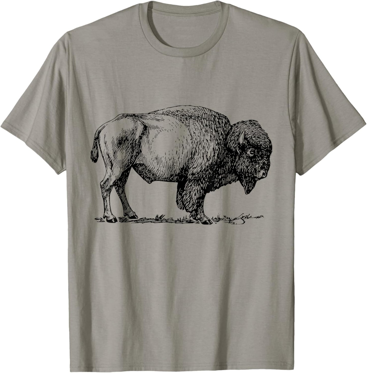 Buffalo American Bison Classic Print T-Shirt