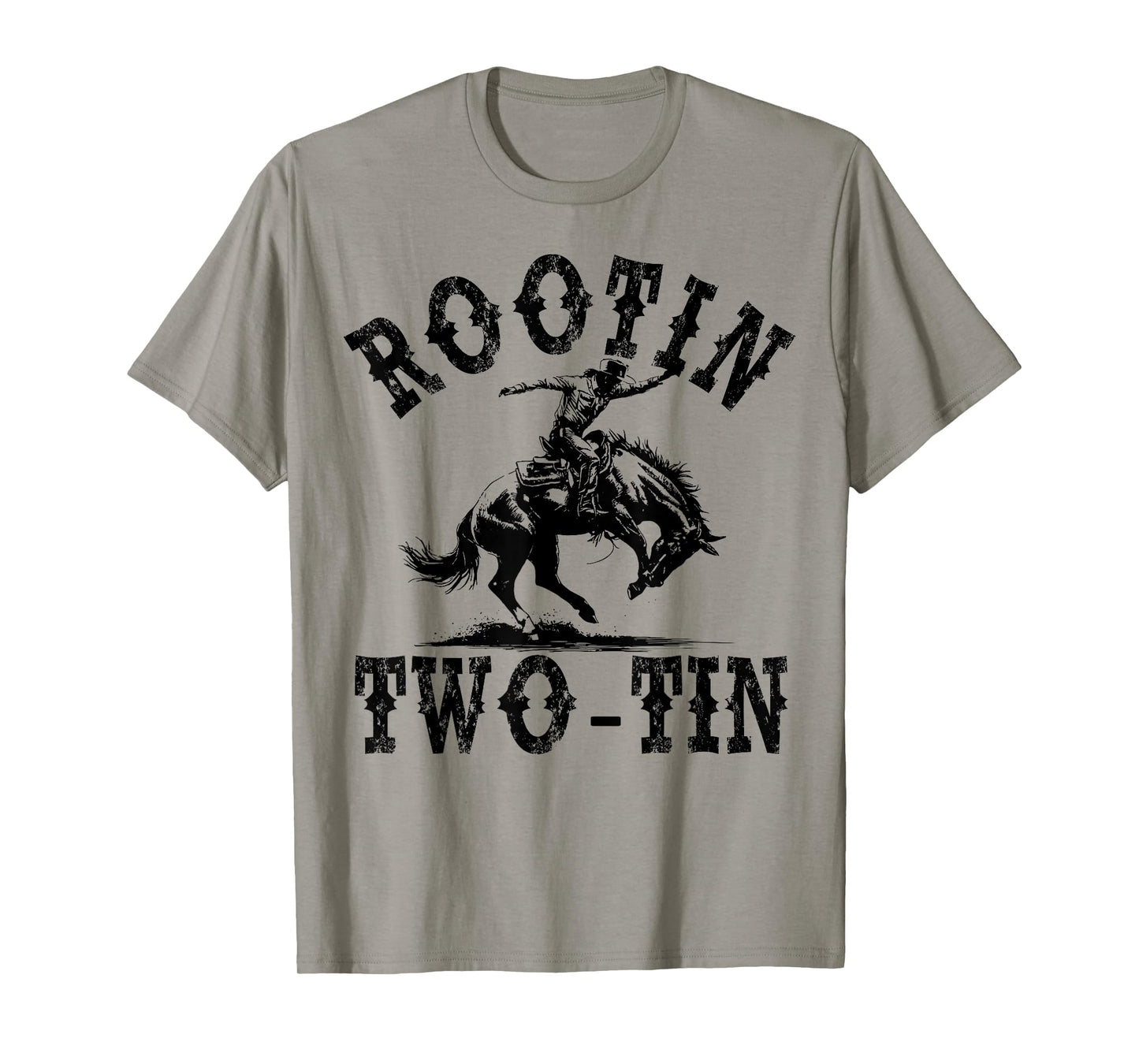Rootin Two-tin 2nd Birthday 2 Year Old Western Cowboy Bday T-Shirt