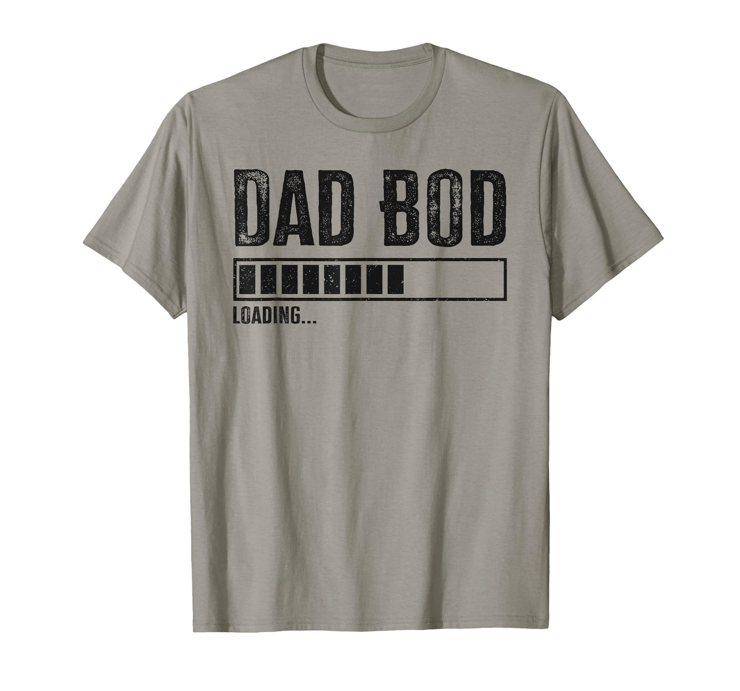 Mens Dad Bod Loading 2024 Funny Dad Fathers Day Baby Announcement T-Shirt