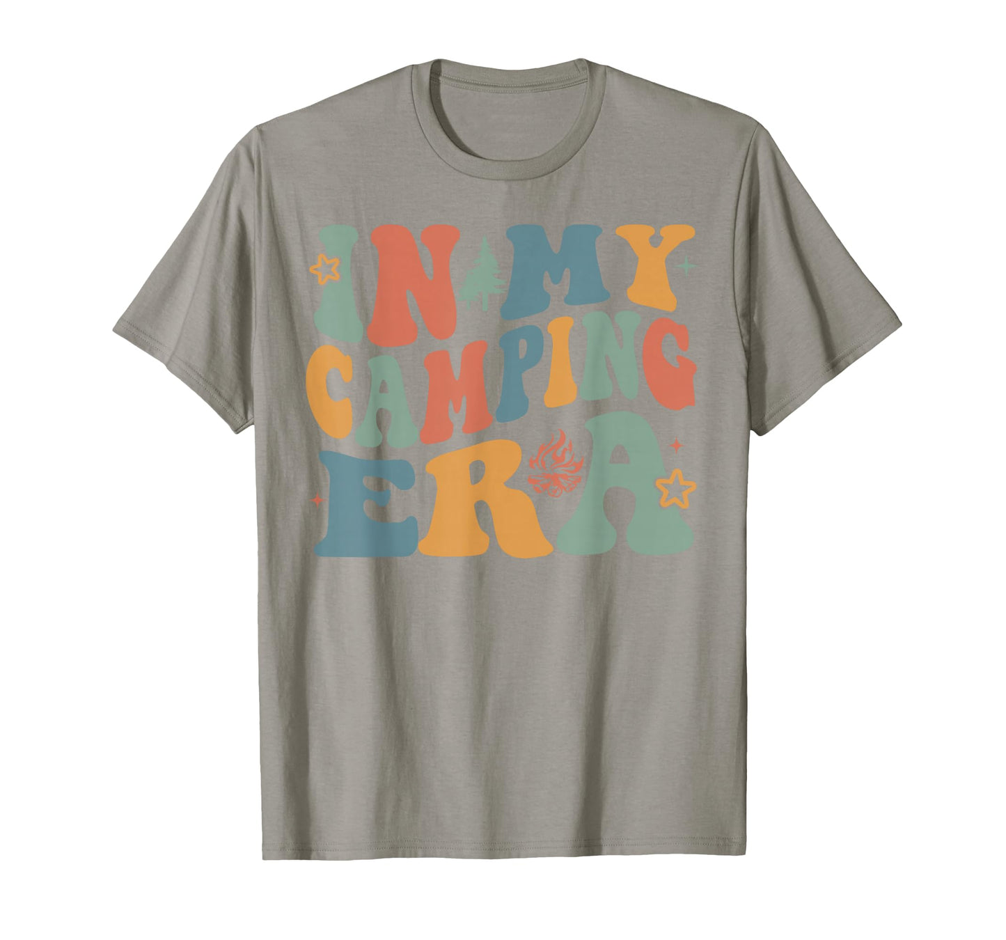 In My Camping Era Happy Camper Camping Trip Men Women Kids T-Shirt
