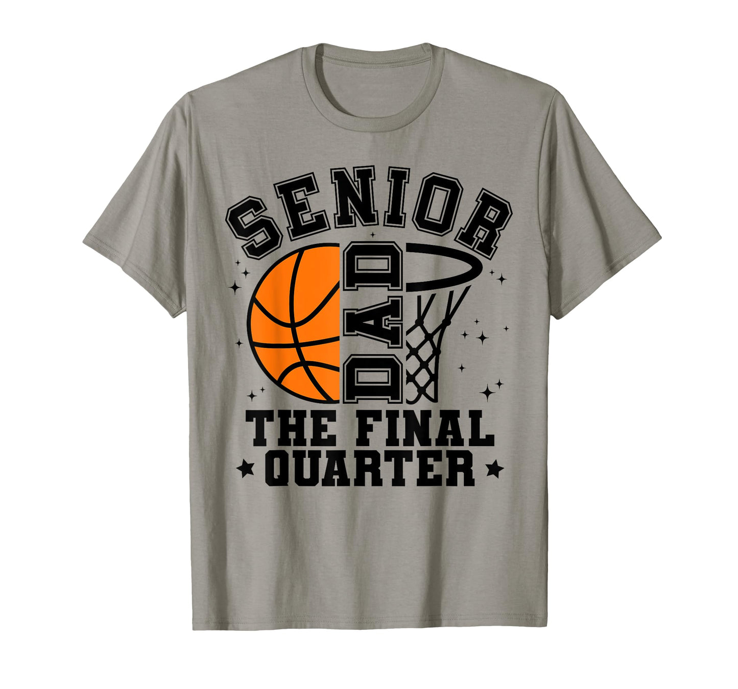 Senior Basketball Dad 2026 The Final Quarter Class of 2026 T-Shirt