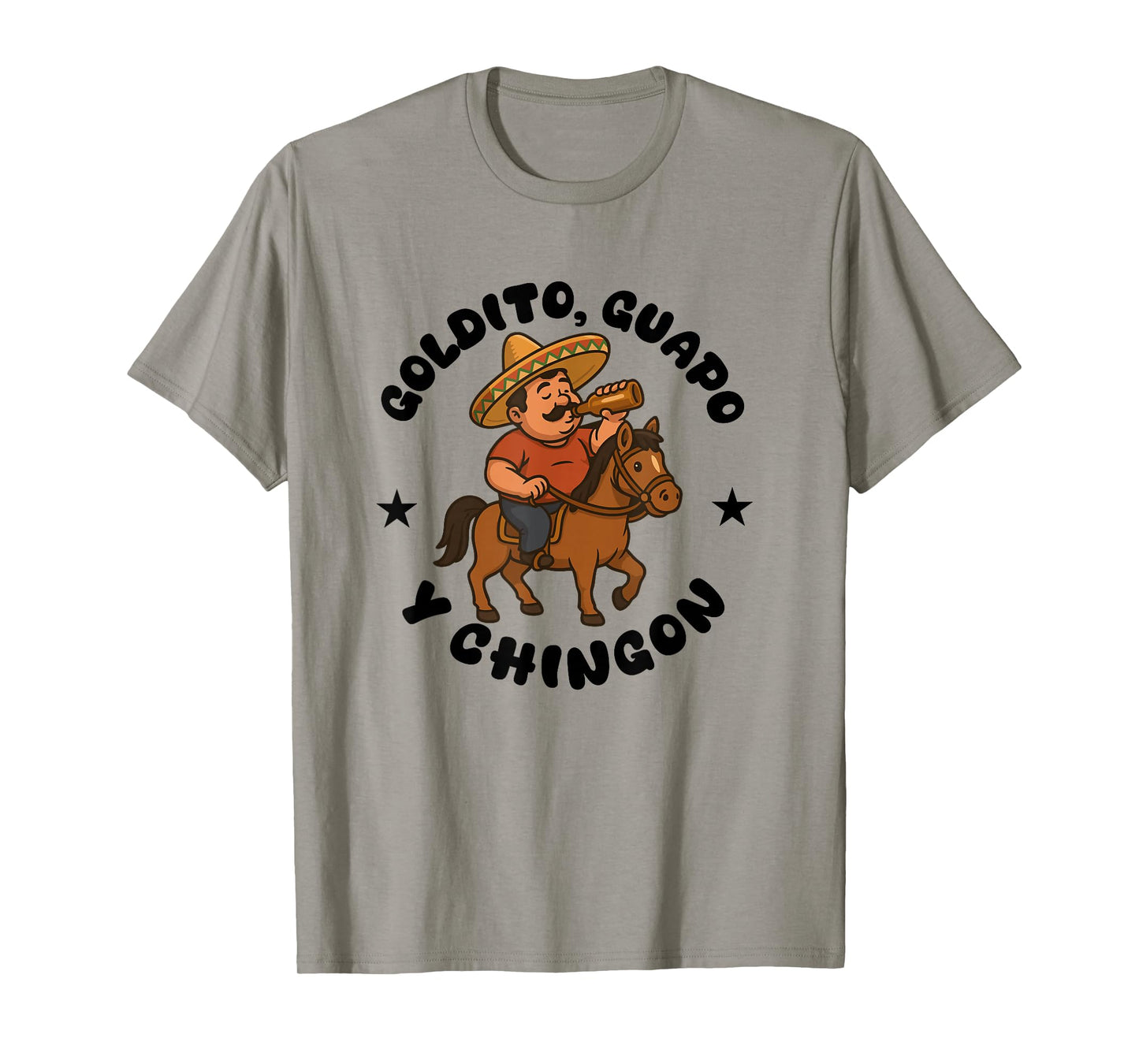 gordito guapo y chingon camisa papa mexicano mexican dad T-Shirt