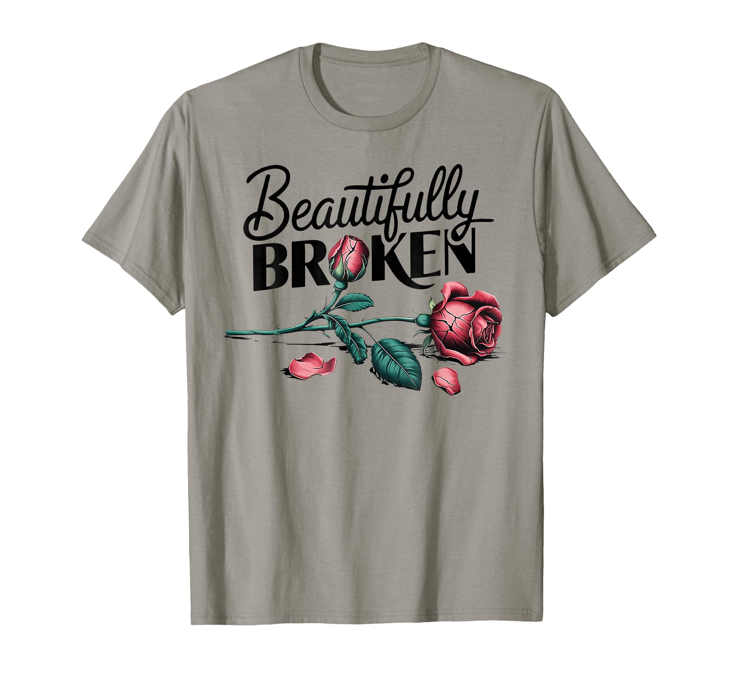 Vintage Beautifully Broken Rose T-Shirt