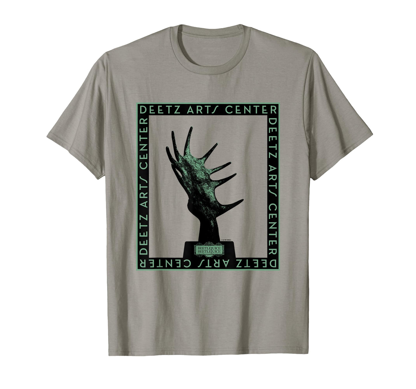 Beetlejuice Beetlejuice Deetz Arts Center Poster T-Shirt