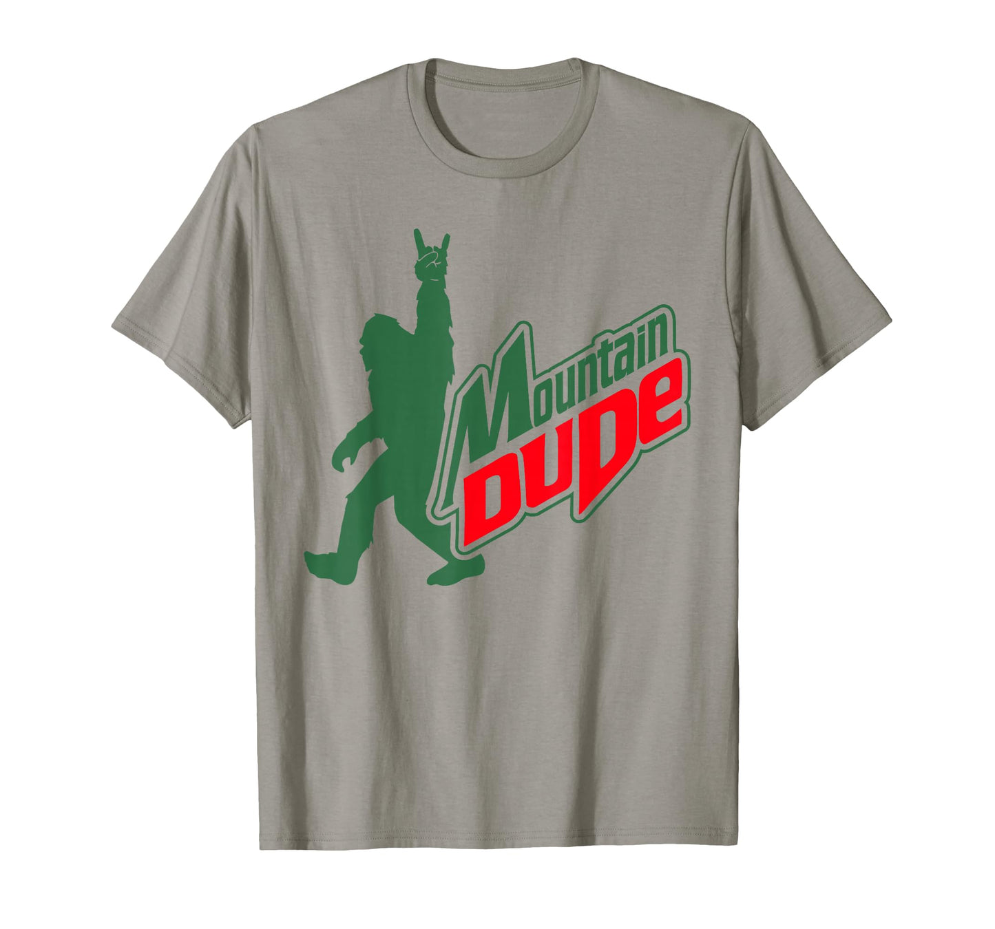 Mountain Dude Funny Bigfoot Sasquatch Hiking Gifts Men Women T-Shirt