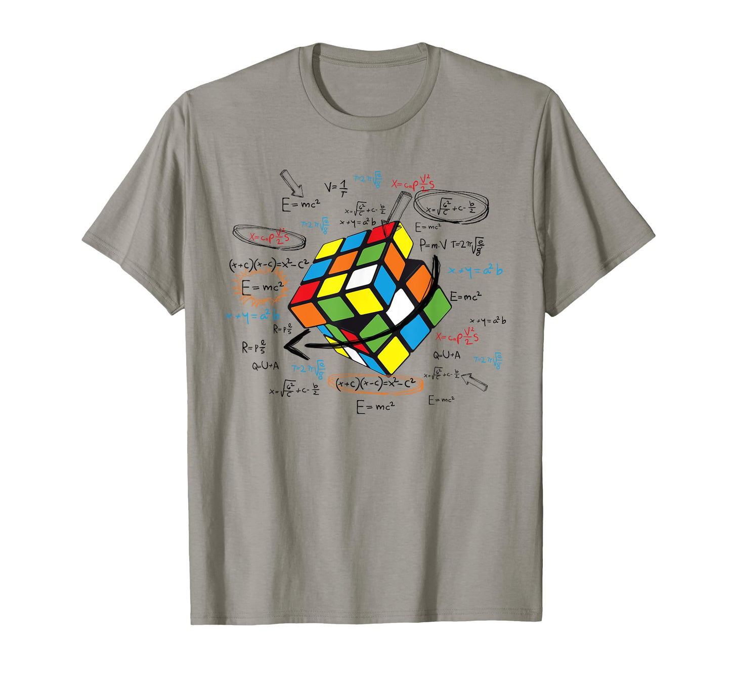 Cool Math Rubik Rubix Rubics Player Cube Math Lovers T-Shirt