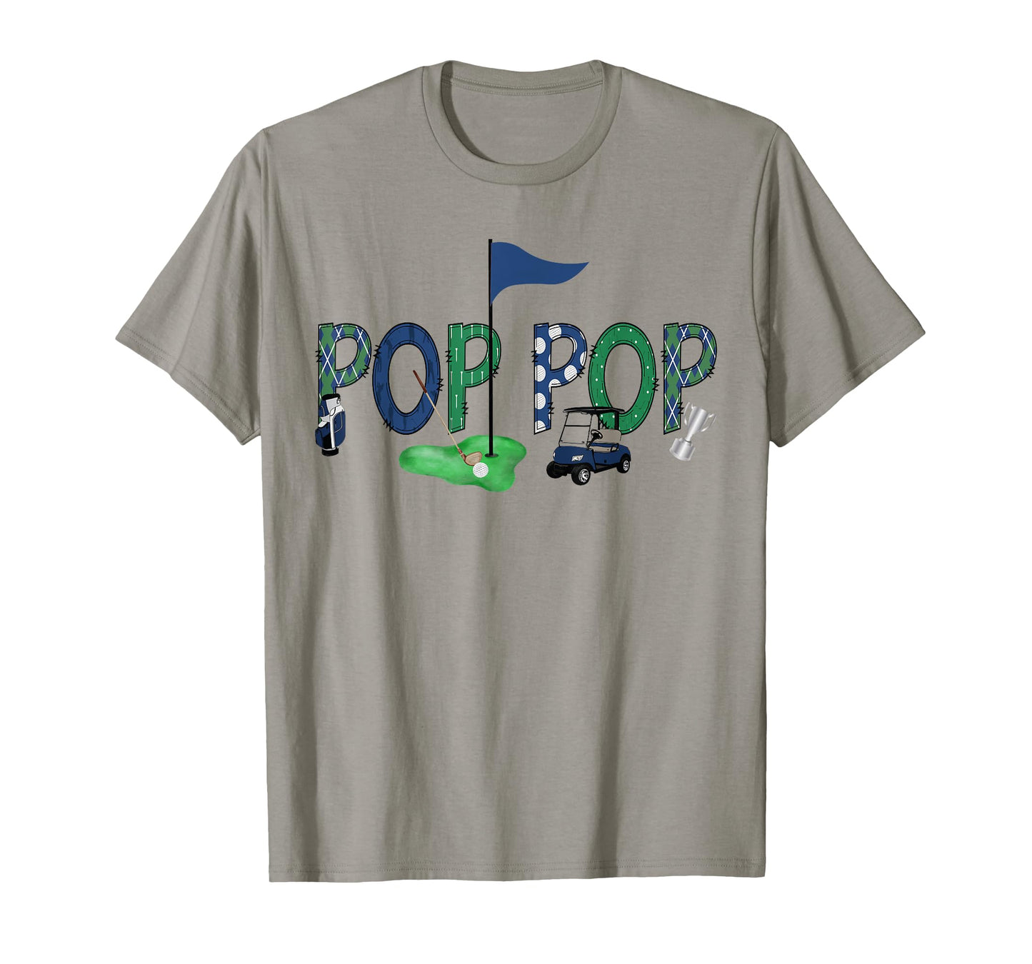 Pop Pop Of The Birthday Boy Hole in One Golf Sport Matching T-Shirt