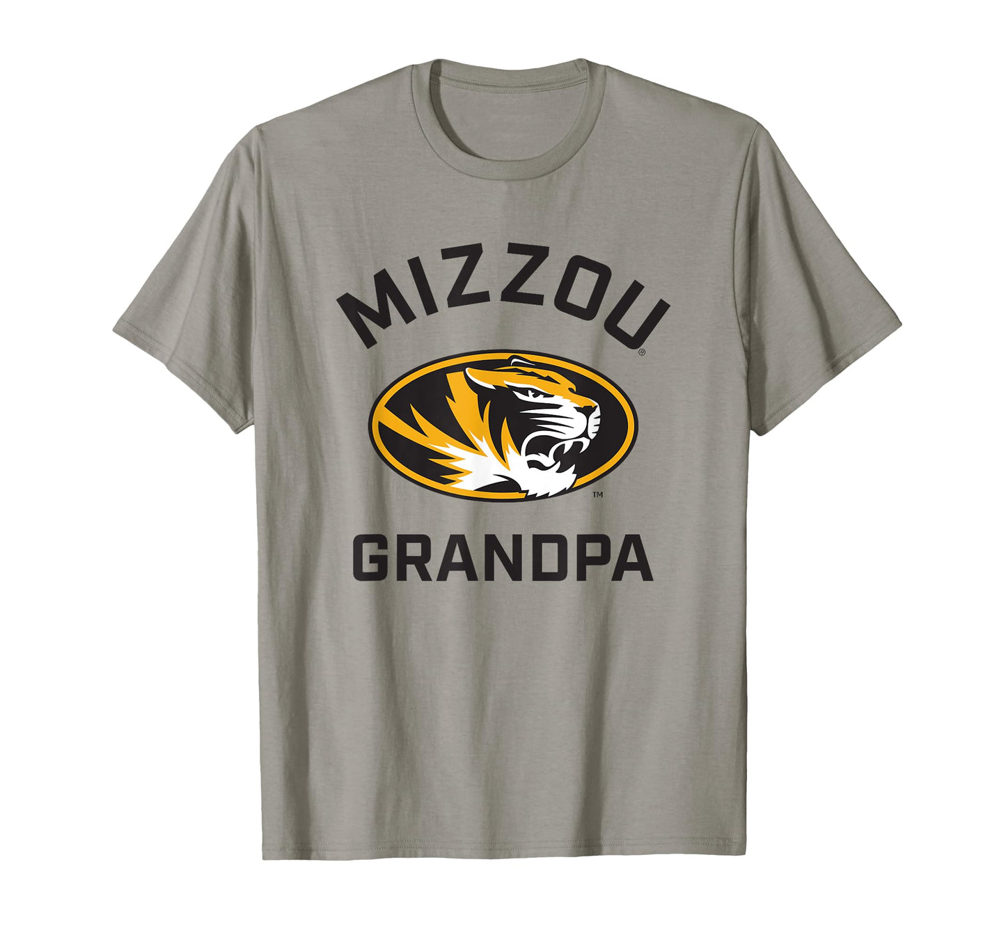University of Missouri Mizzou Tigers Arched Grandpa T-Shirt