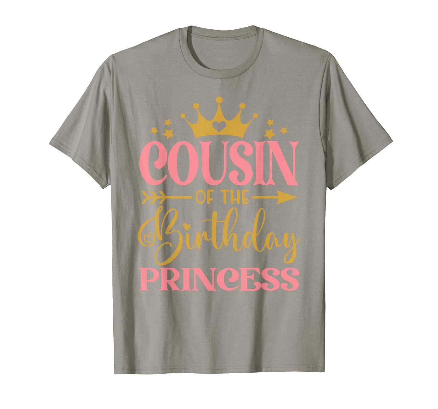 Cousin of The Birthday for Girl - 1st Birthday Princess Girl T-Shirt