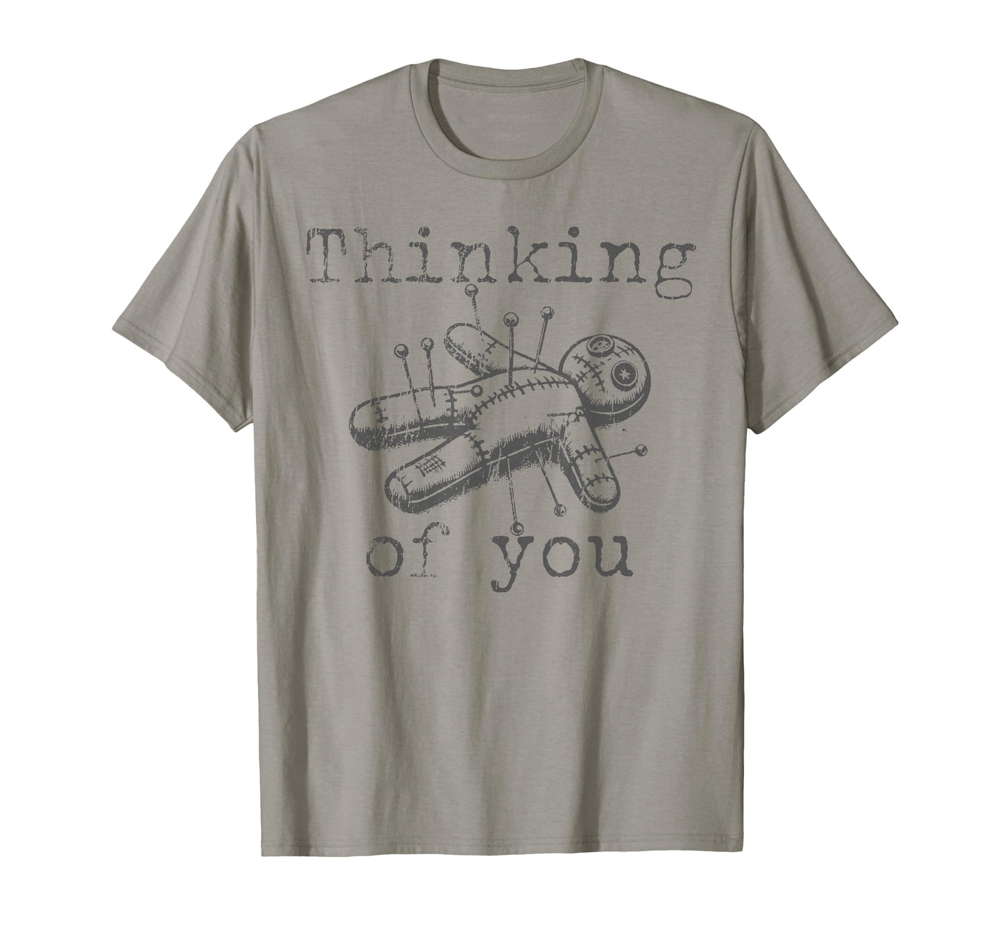 Thinking of You Voodoo Doll Funny Halloween 2024 T-Shirt