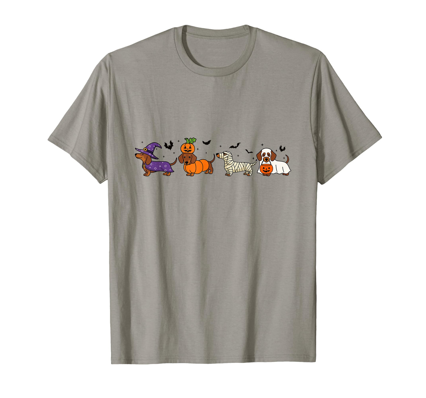 Funny Dachshund Halloween Wiener Dog Mom Dog Lover Spooky T-Shirt