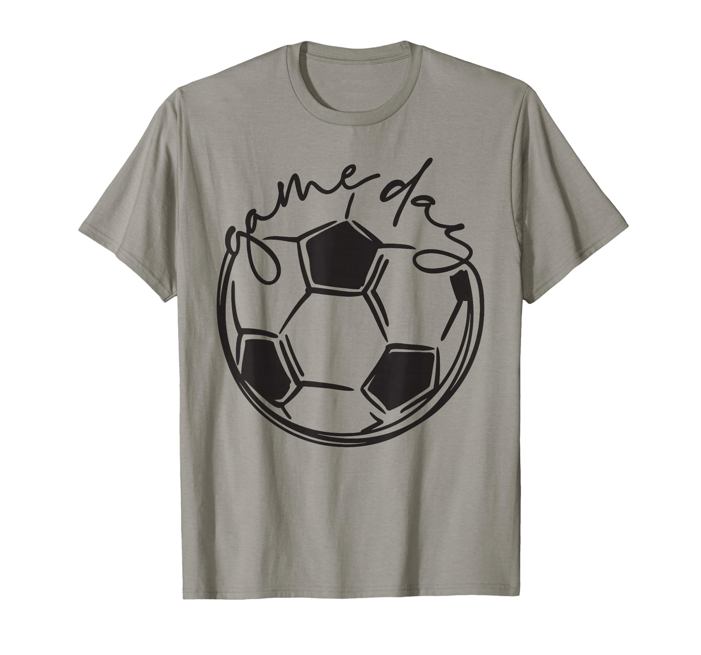 Soccer Game Day Soccer Mom Soccer Mama Go Cheer Sports T-Shirt