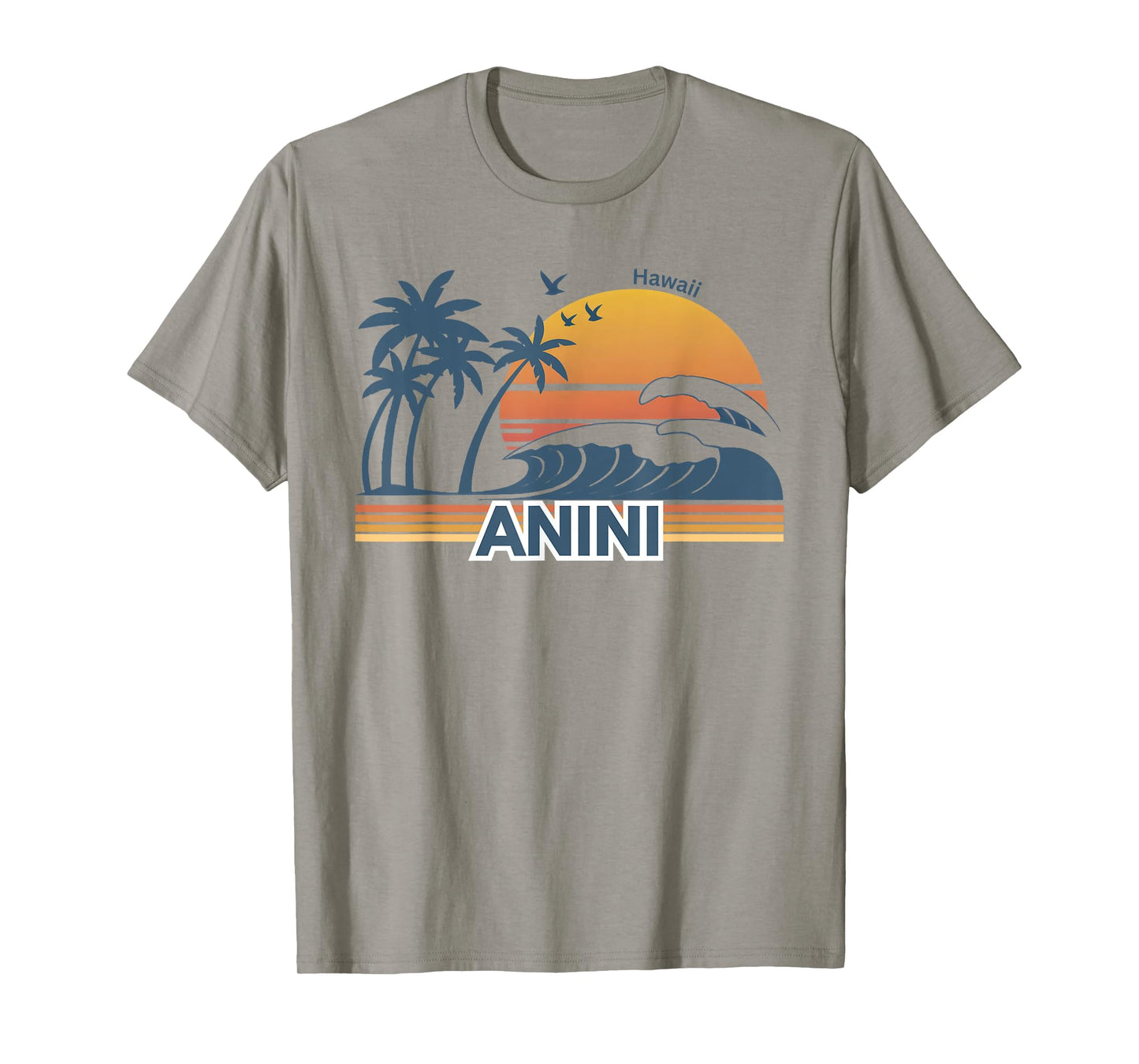 Anini Beach Hawaii Men Women Vacation Summer T-Shirt