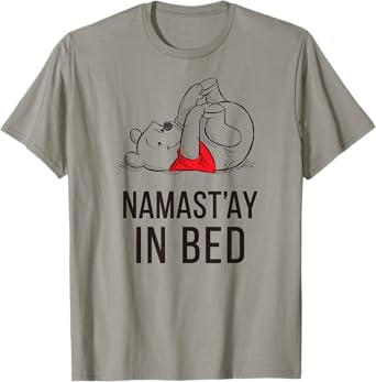 Disney Winnie the Pooh Namast'ay Short Sleeve T-Shirt