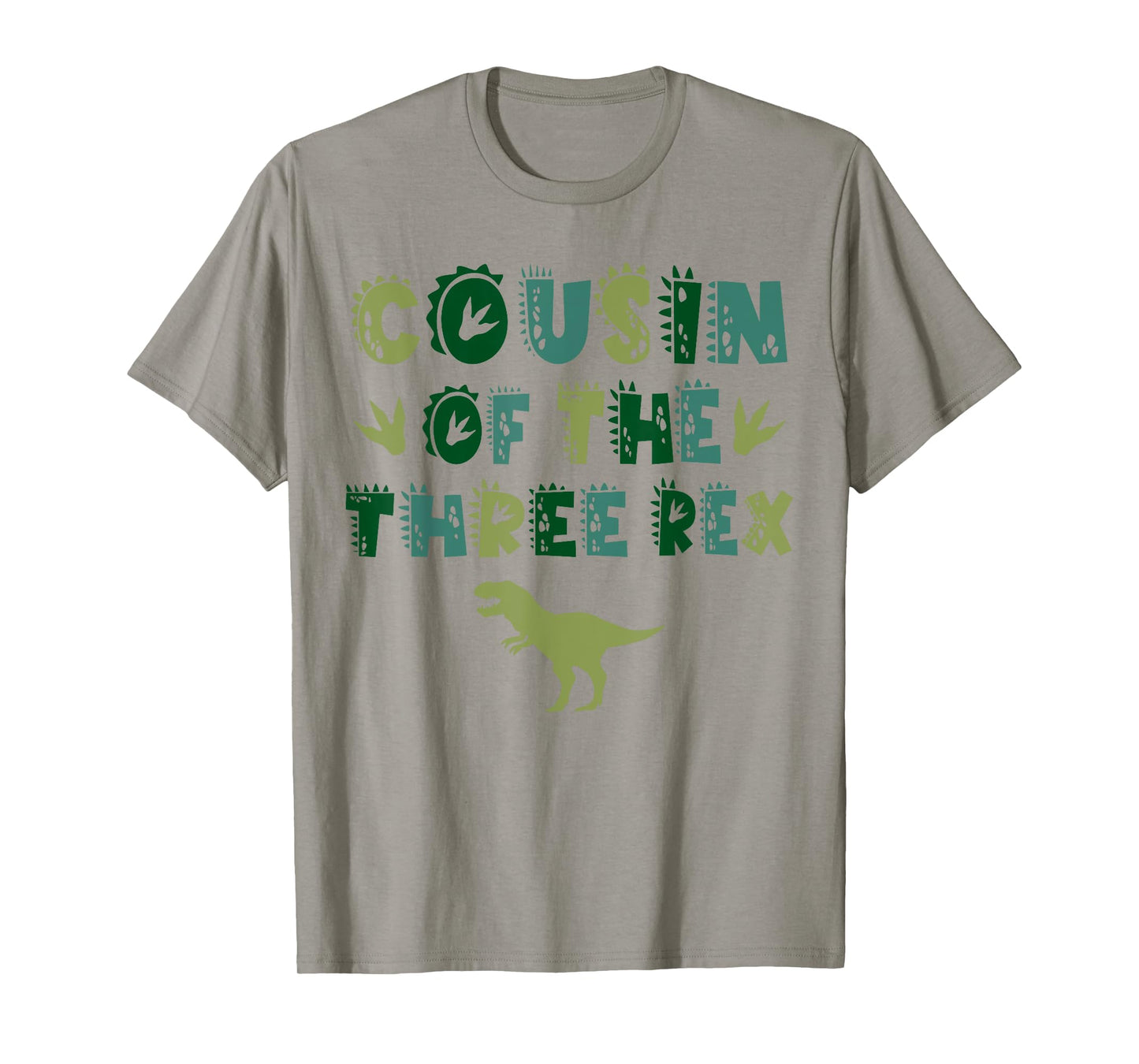 Cousin Of The Three Rex Birthday Shirts Dinosaur Family T-Shirt