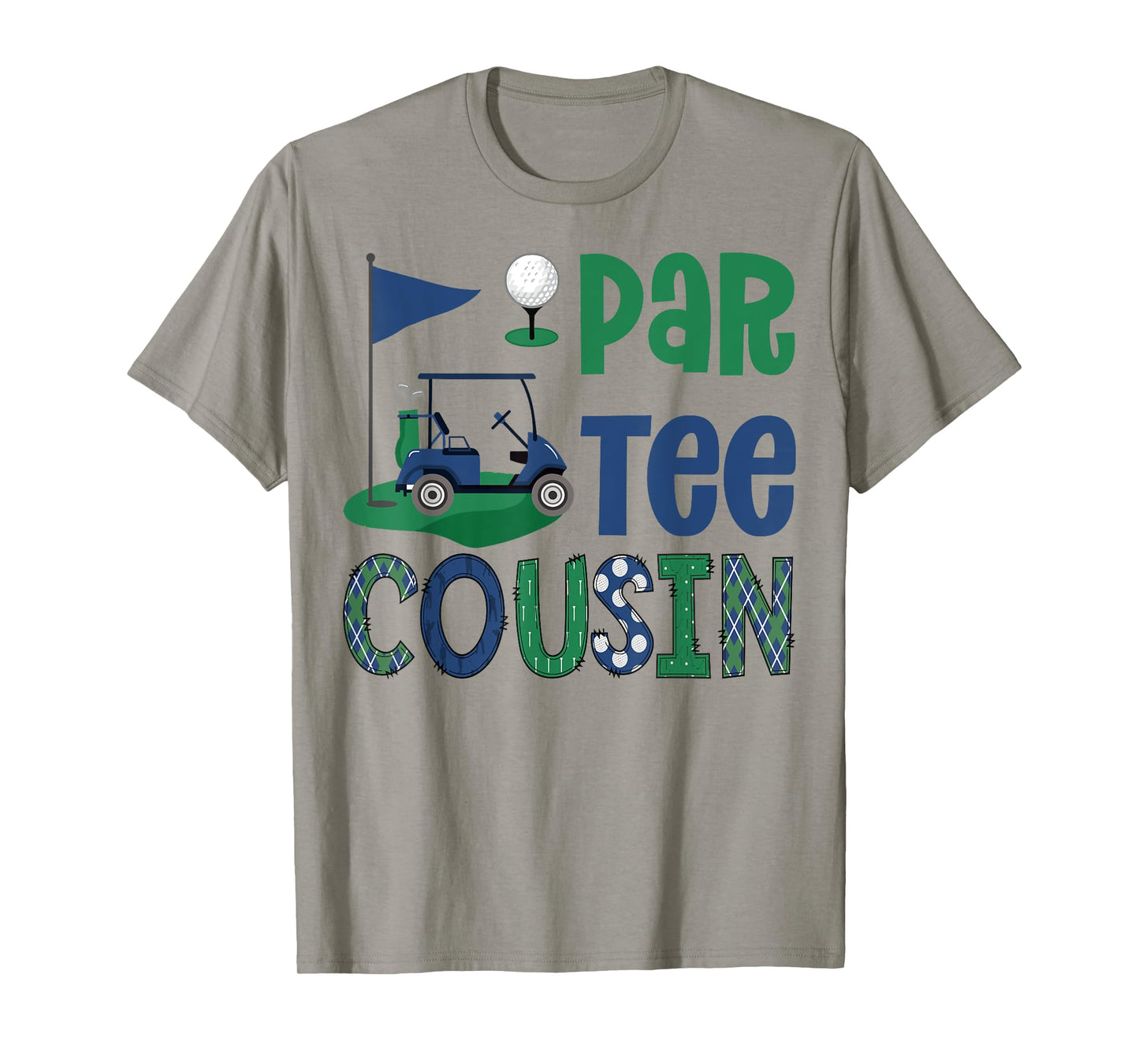 Par-Tee Cousin Golf Lover Birthday Party Family Matching T-Shirt