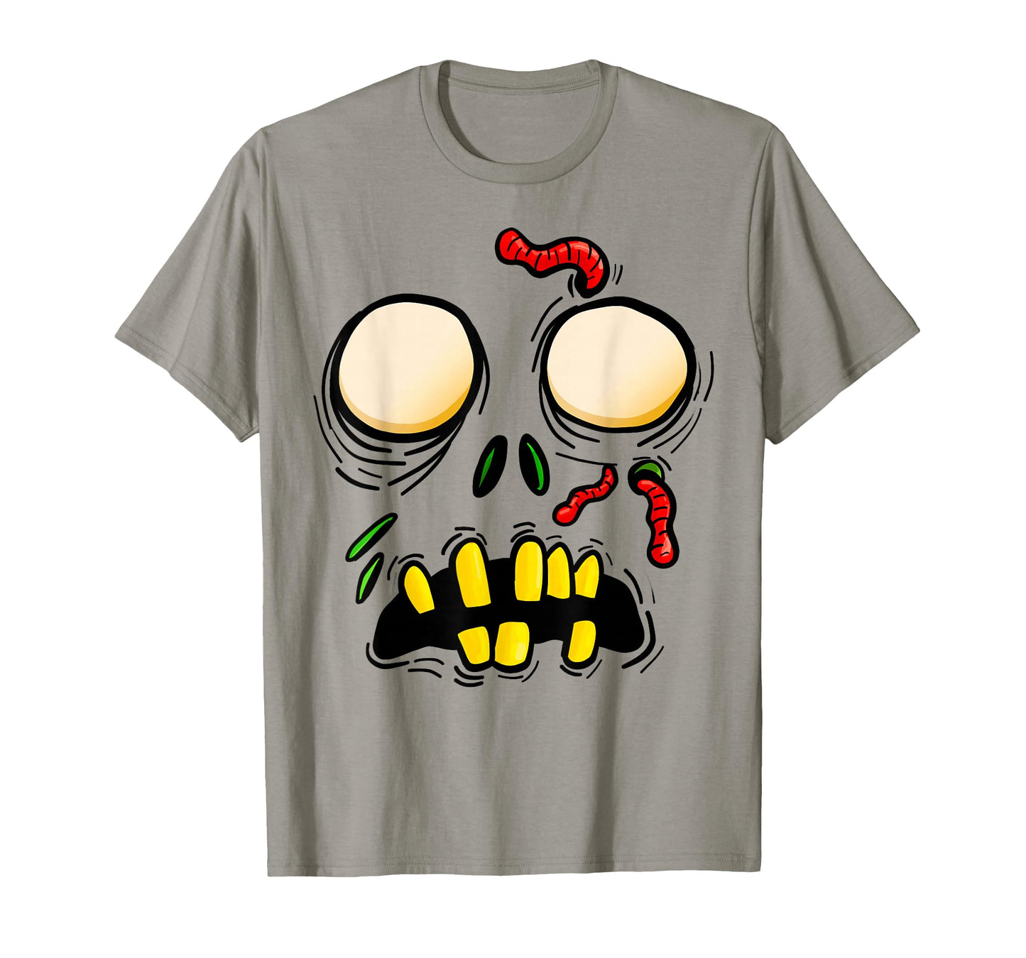 Zombie Face Halloween Costume Matching Family Men Women Kids T-Shirt