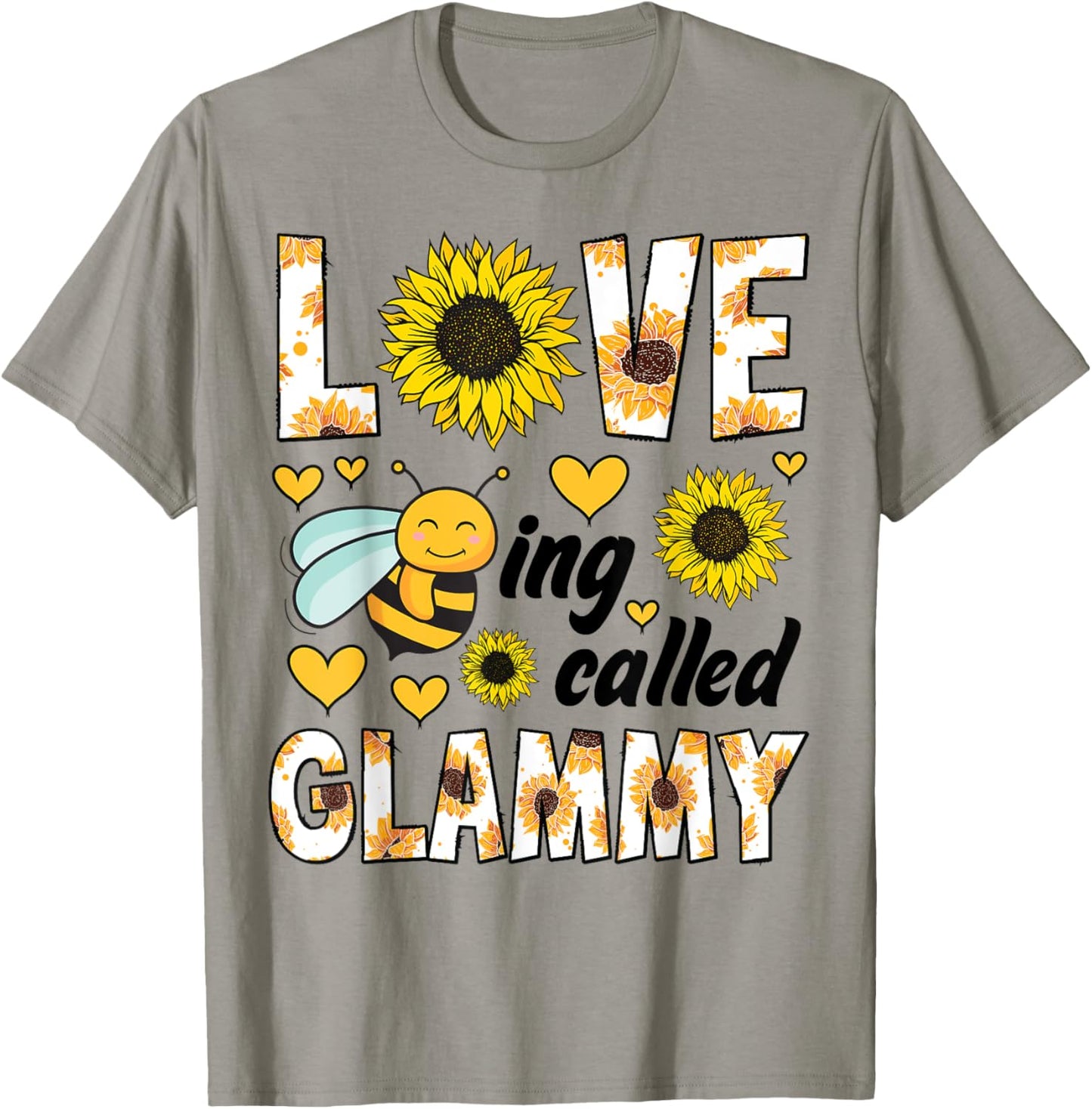 Love Beeing Called Glammy Grandma Glammy Grandmother T-Shirt