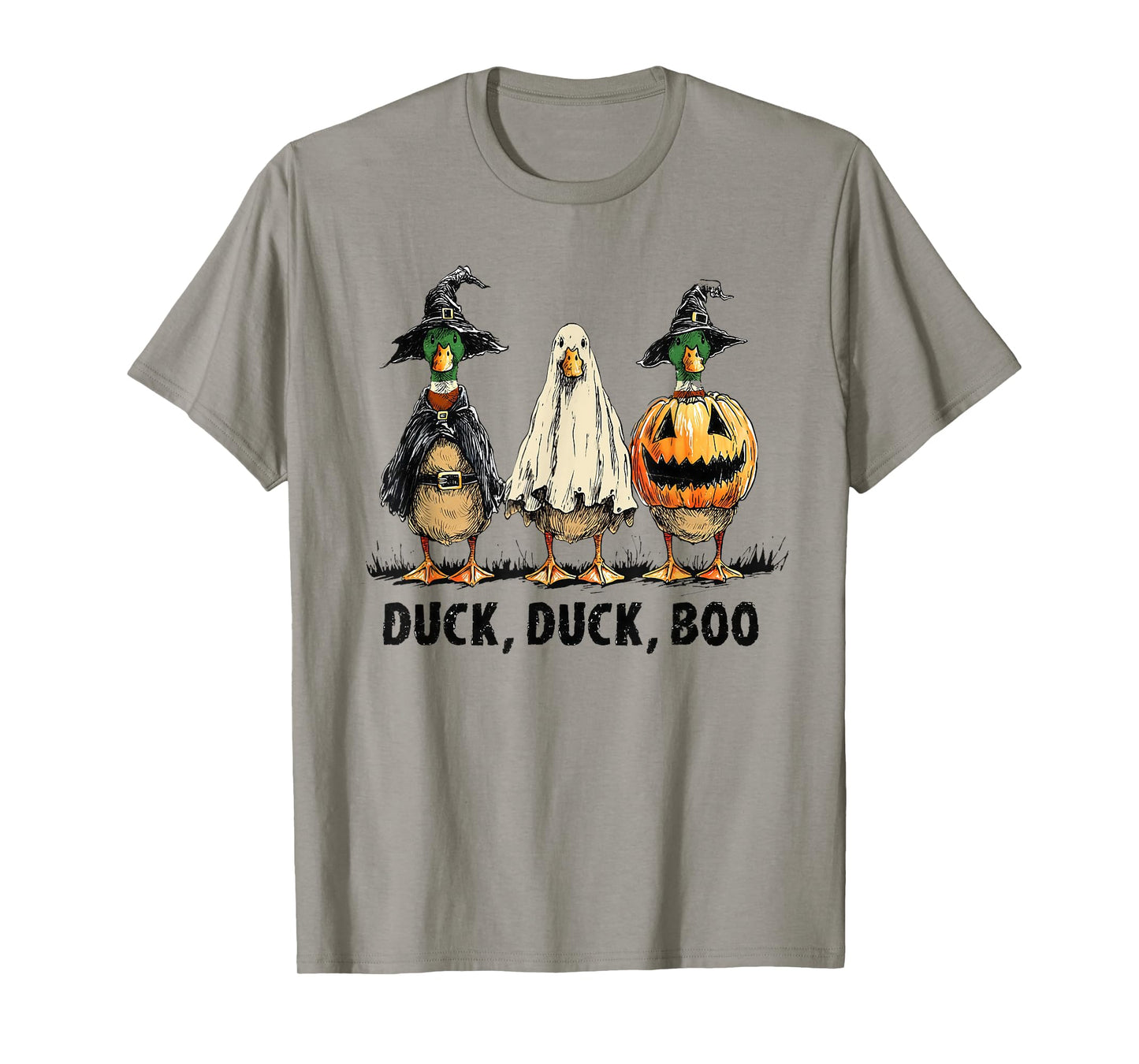 Funny Duck Duck Boo Halloween Costume Duck T-Shirt