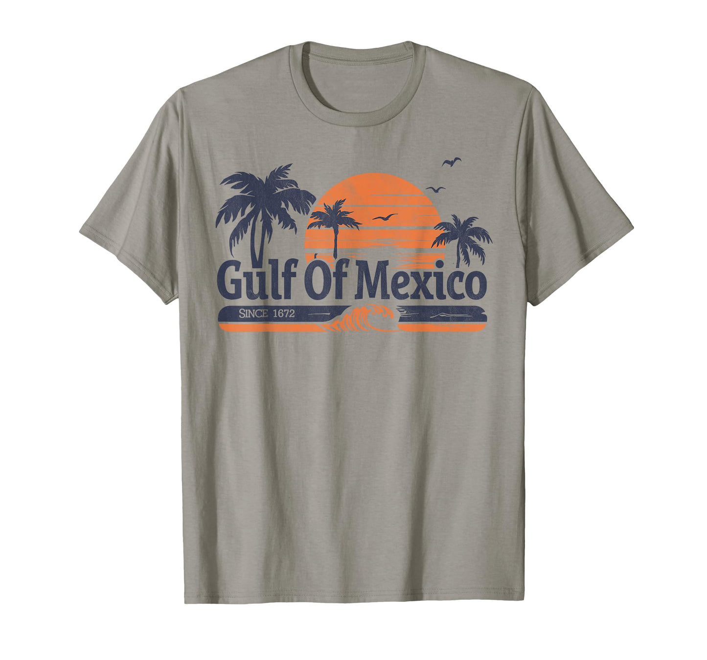 Golf of Mexico 1672 retro Golf of Mexico forever T-Shirt