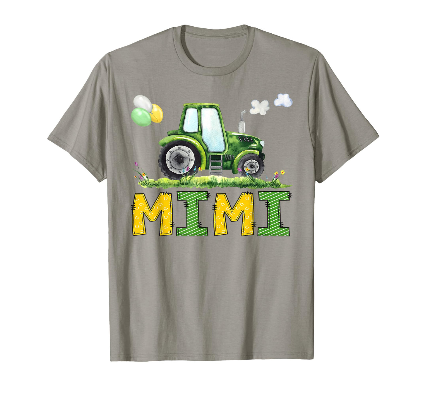 Mimi of The Birthday Boy Tractor Farm Truck Matching T-Shirt