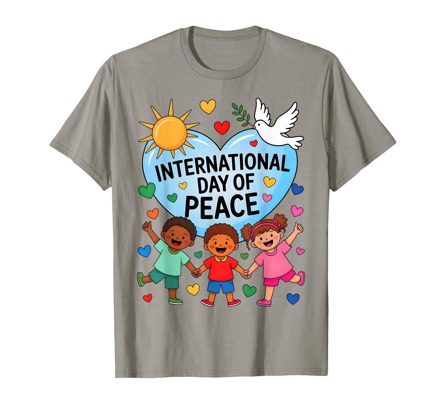 International Day of Peace World Peace Day September 21 Kids T-Shirt