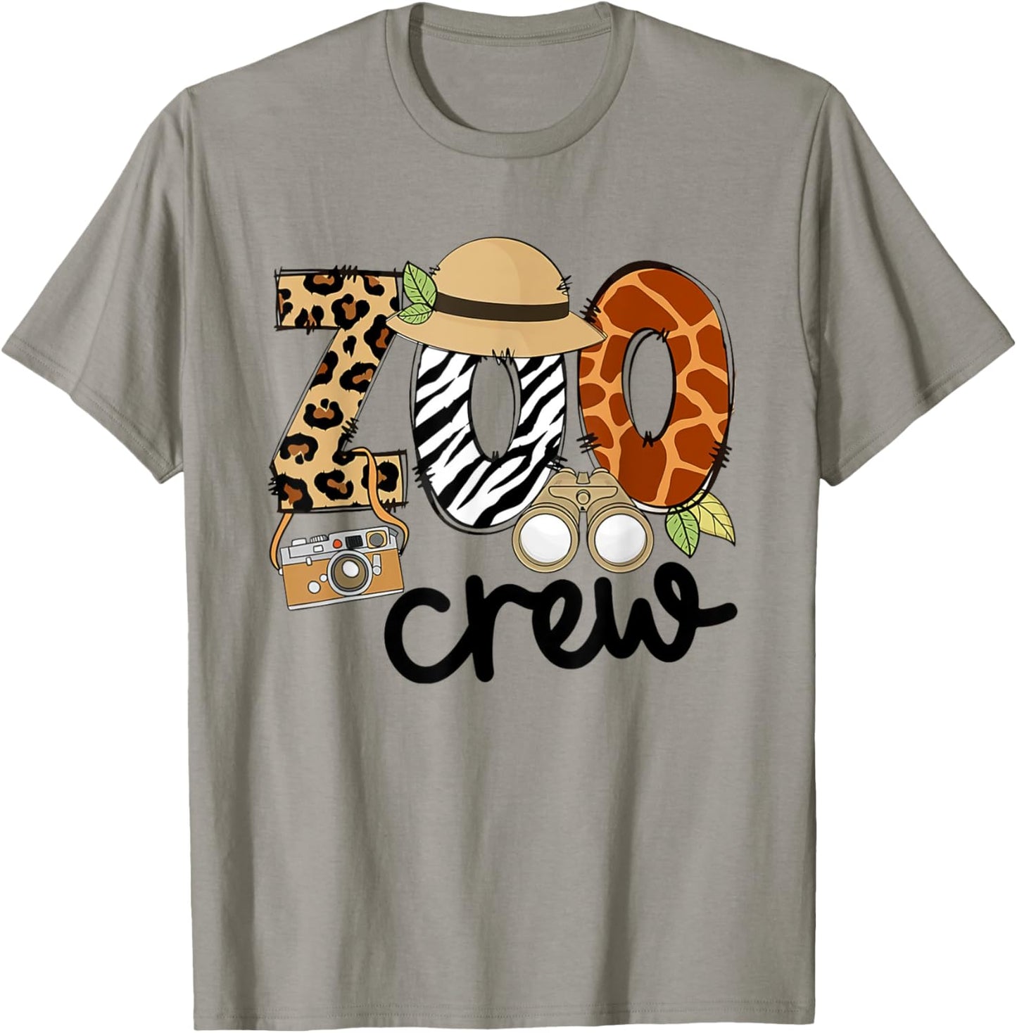 Zoo Crew Leonard Safari Animal Kingdom Zoo Keeper Kids T-Shirt