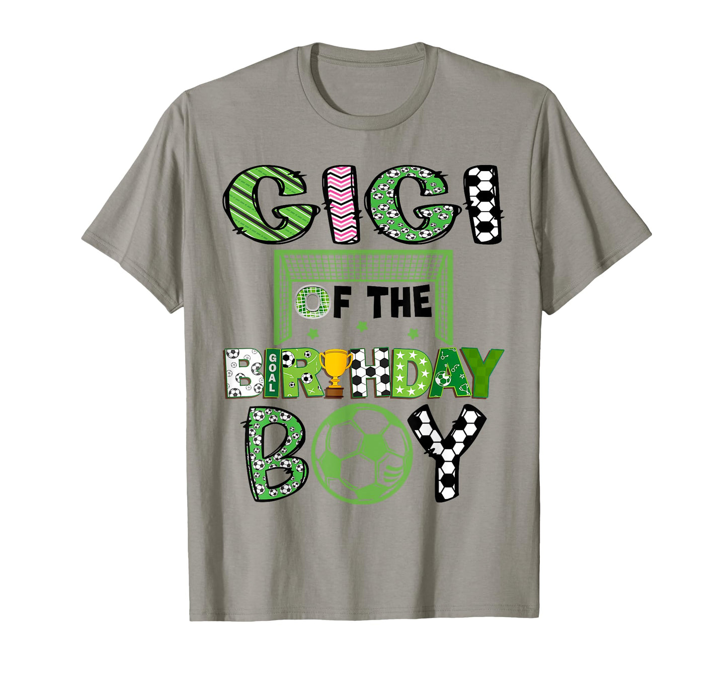 Gigi Of The Birthday Boy Soccer Lover Party T-Shirt