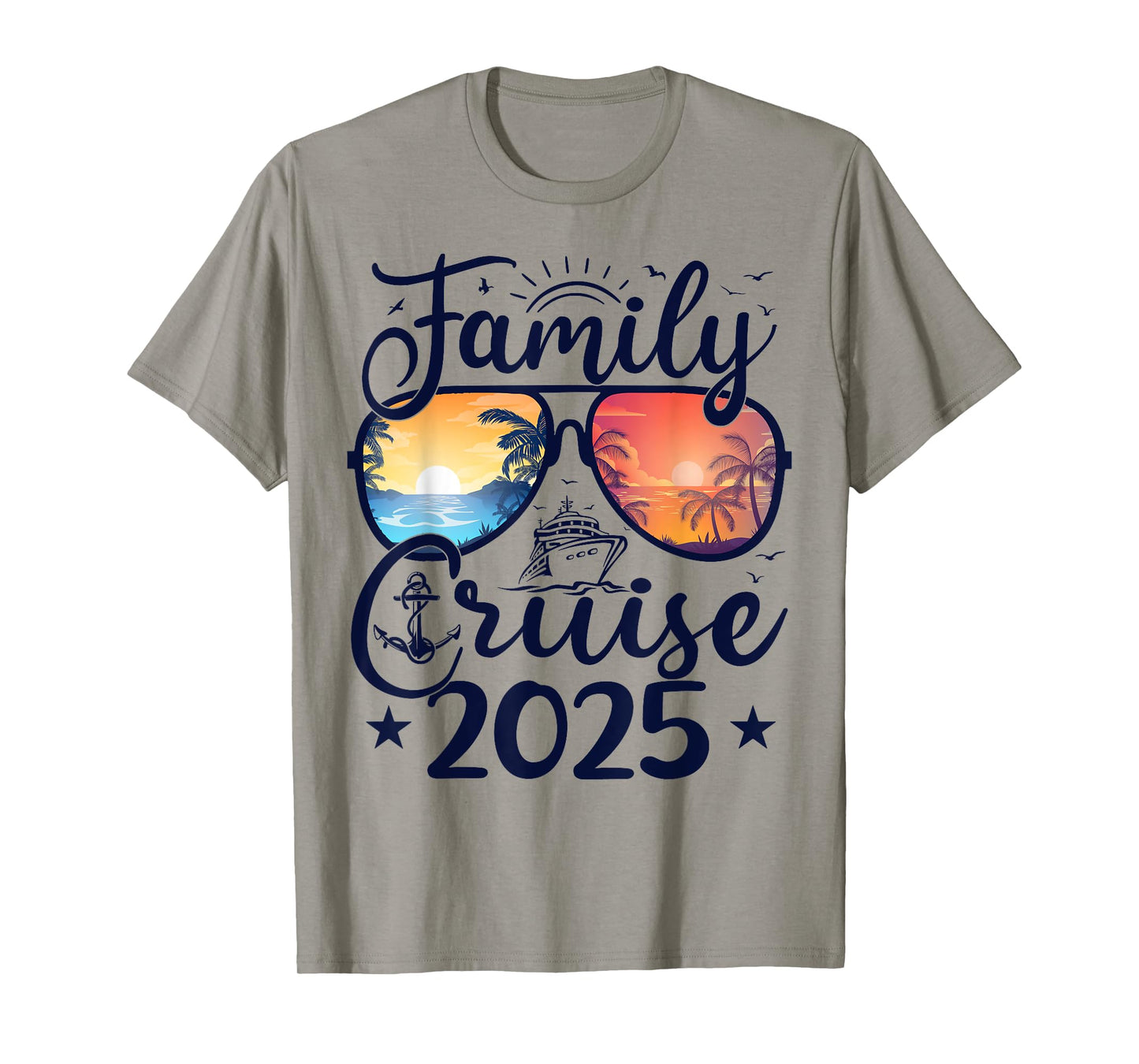 Family Cruise 2025 Summer Vacation Matching Family Cruise T-Shirt